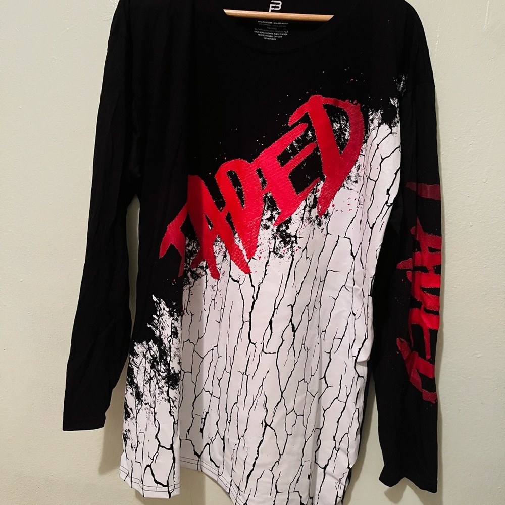 FADED BLACK Men’s Long sleeve Shirt